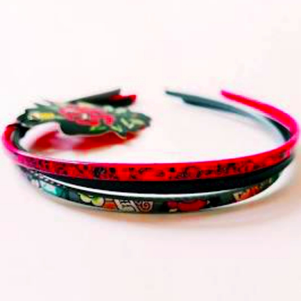 Ed Hardy Vintage Y2K Headband Set